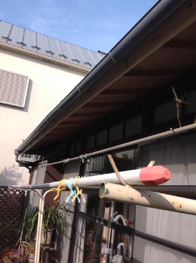 豊島区 屋根 雨樋工事 施工後